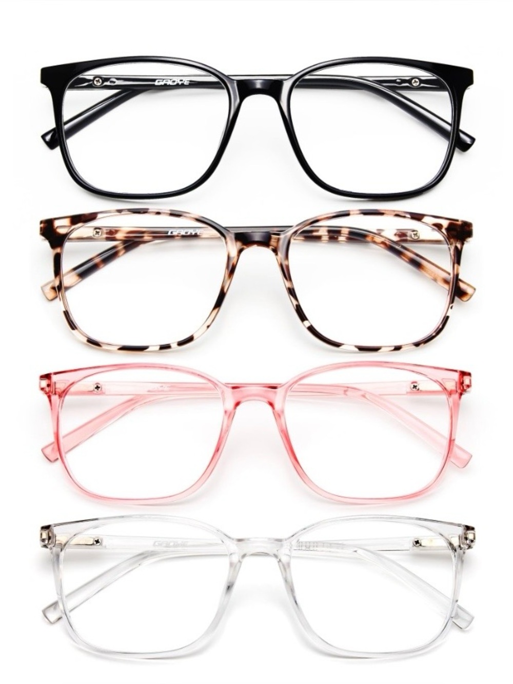 Reading Glasses with Blue-Light Protection UV400 Protection (4-pack)